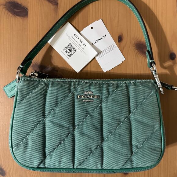 NWT ❤️ Coach Nolita 19 Sv/Ivy/Green - Picture 5 of 9